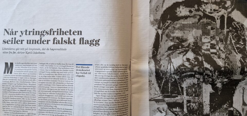 «Ytringsfrihet» mot ytringsfrihet